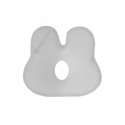   Kikkaboo párna - laposfejûség elleni memóriahabos ergonomikus Airknit  nyuszi szürke