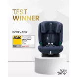 Britax Römer Evolvafix autósülés (76-150 cm) - Midnight Grey