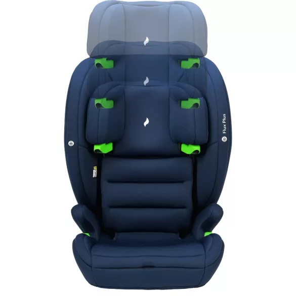 Osann gyerekülés Flux Plus i-Size 76-150 cm kék melange