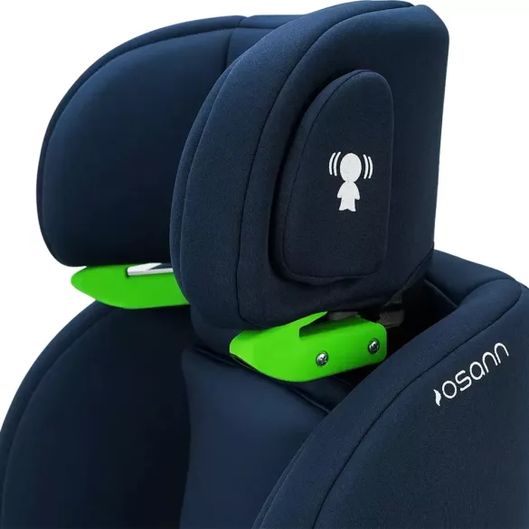 Osann gyerekülés Flux Plus i-Size 76-150 cm kék melange