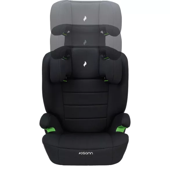 Osann gyerekülés Musca i-Size 100-150 cm fekete
