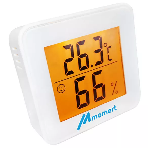 Momert 1754 digitális beltéri páratartalom és hőmérő