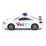 POLESIE műanyag rendőr sportautó FEHÉR