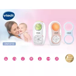   Vtech bébiõr audio dupla akkumulátorral, éjjeli fénnyel, altatódallal DM1215