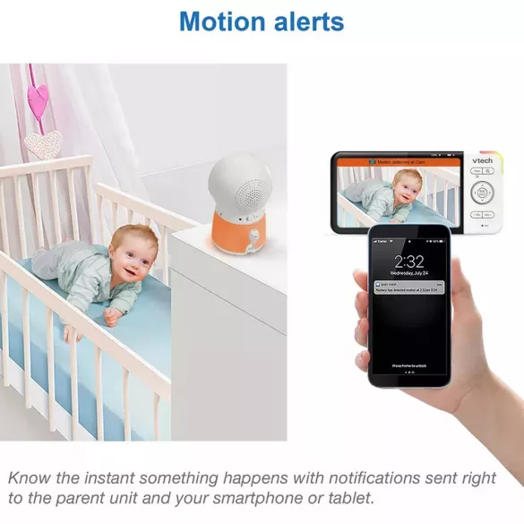 Vtech bébiõr wi-fi kamerás éjjeli fénnyel RM5754