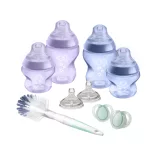 Tommee Tippee újszülött cumisüveg szett - CTN 9 db-os lila