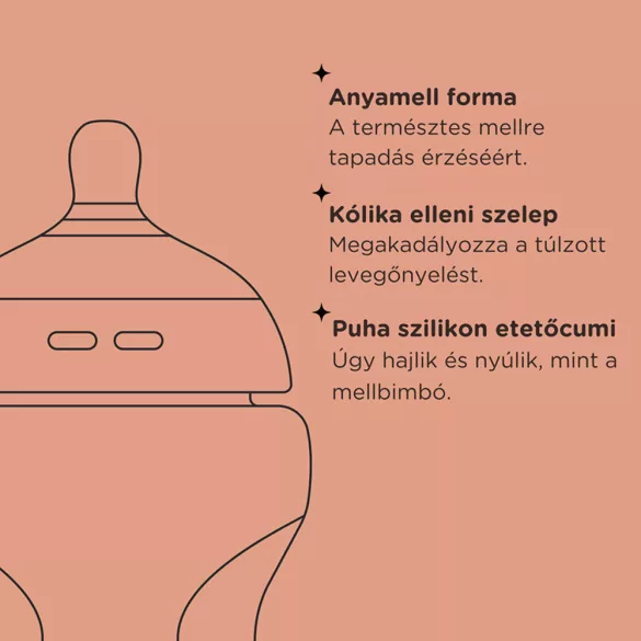 Tommee Tippee cumisüveg Natural Start 260 ml