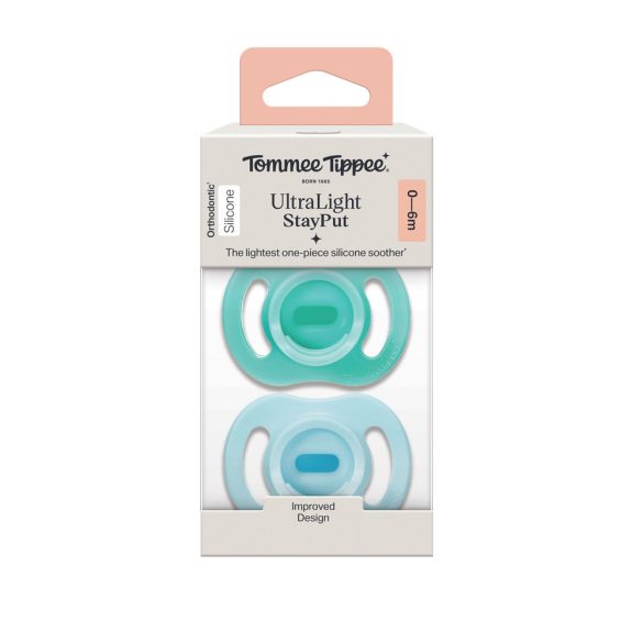 Tommee Tippee játszócumi Ultra Light 2 db 0-6 hó
