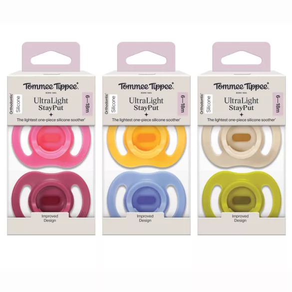 Tommee Tippee játszócumi Ultra Light 2 db 6-18 hó