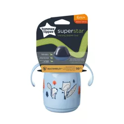   Tommee Tippee itatópohár - Superstar Training Sippee Cup csõrös 300ml 6hó kék