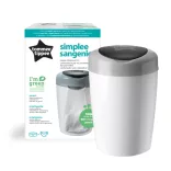 Tommee Tippee pelenkacsomagoló vödör Simple Sangenic fehér