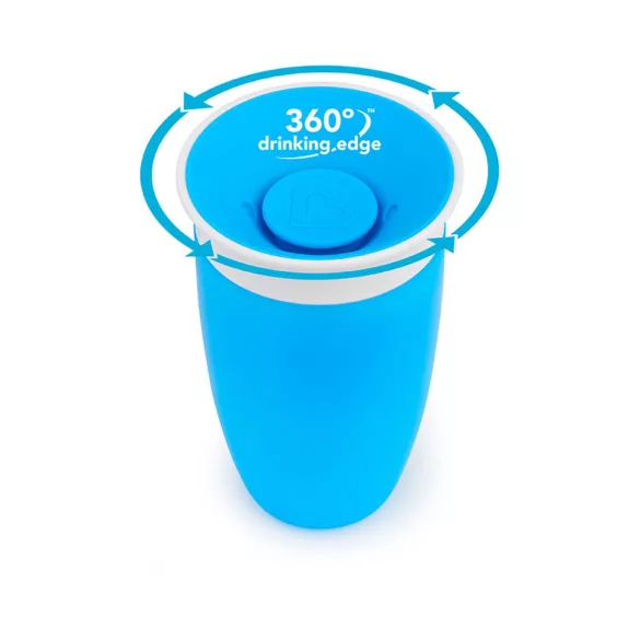 Munchkin itatópohár Miracle Cup 296ml 12hó kék