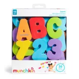 Munchkin fürdõjáték Learn betûk és számok 36db