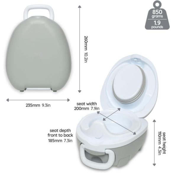 My Carry Potty hordozható bili - Rózsaszín