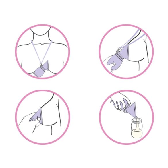 Lansinoh anyatejgyûjtõ és szilikon mellszívó