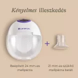 Lansinoh hordható mellszívó 4 fázisú dupla