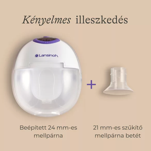 Lansinoh hordható mellszívó 4 fázisú egyes
