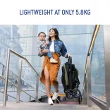 Graco sportbabakocsi Myavo Steeple Gray