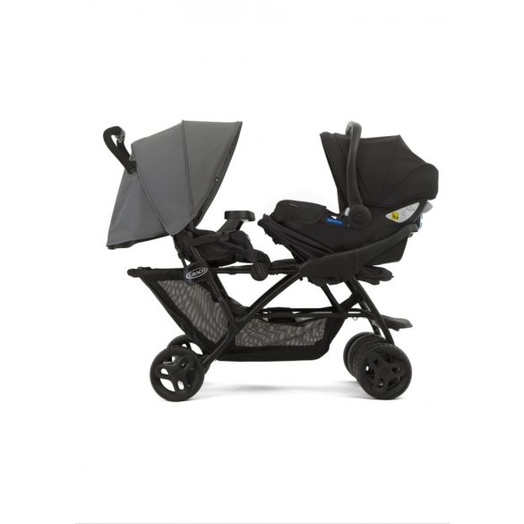 Graco Stadium Duo testvér babakocsi Titanium