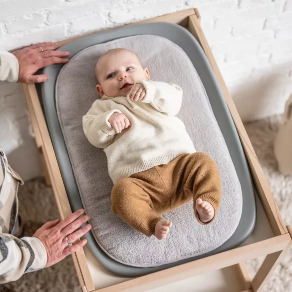 Nattou fekvõbetét Softy pelenkázó laphoz  szürke