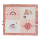 Nattou játszószőnyeg plüss - Pauline és Sasha manó palota