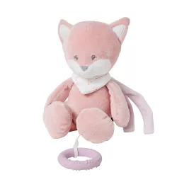   Nattou felhúzós zenélõ játék plüss kicsi Alice and Pomme - Alice, a róka