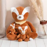 Nattou játék plüss 75cm Boris and Jungo - Boris, a vörös panda