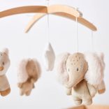 Nattou zenélõ-forgó plüss fa állvánnyal Flo, Ernest and Oli