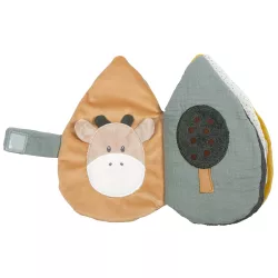   Nattou játékkönyv plüss készségfejlesztõ Luna and Axel