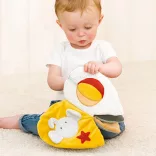 Nattou játékkönyv plüss készségfejlesztõ Luna and Axel