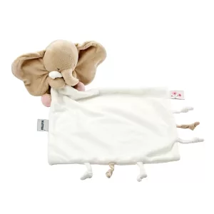 Nattou szundikendõ FANFAN Doudou 27*27cm elefánt fehér