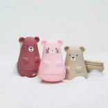 Nattou fürdõjáték szett spiccelõs 3db lányos