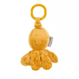 Nattou felhúzós rezgõ játék plüss Lapidou - Octopus okker