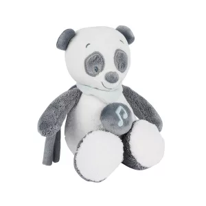 Nattou felhúzós zenélõ játék plüss kicsi Loulou, Lea and Hyppolite - Loulou, a panda