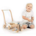 Label-Label Fa járássegítő, építőkockákkal - Kék