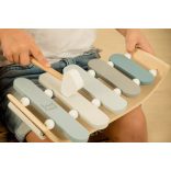 Label-Label Fából készült Xilofon - Kék