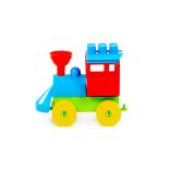 POLESIE műanyag mozdony SZÍNES