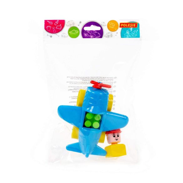 POLESIE műanyag repülő KÉK