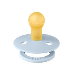   BIBS játszócumi - Colour natúr kaucsuk 0-6 hó pasztellkék 1 db tasakban