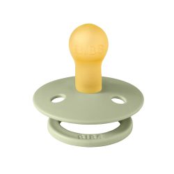   BIBS játszócumi - Colour natúr kaucsuk 0-6 hó zsálya 1 db tasakban