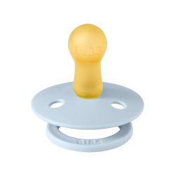   BIBS játszócumi - Colour natúr kaucsuk 6-18 hó pasztellkék 1 db tasakban