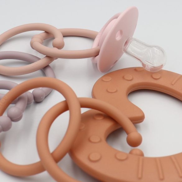 BIBS játszócumi - De Lux hipoallergén szilikon cseresznyevirág 1 db tasakban