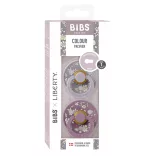 BIBS játszócumi - X Liberty Colour natúr kaucsuk 6-18 hó capel pasztellszürke 2 db