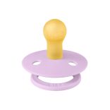 BIBS játszócumi - Studio Katica Colour natúr kaucsuk 0-6 hó viola 1db tasakban