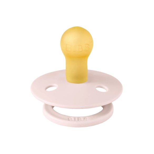 BIBS játszócumi - Studio Katicák Colour natúr kaucsuk 0-6 hó szirom 1db tasakban