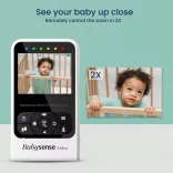 Babysense bundle - légzésfigyelő szett (BS7+V24R)