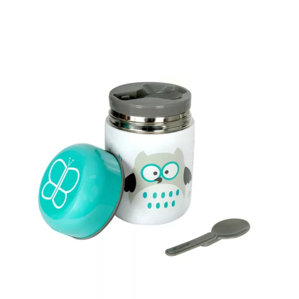 Bblüv Foöd termosz kiskanállal - kék