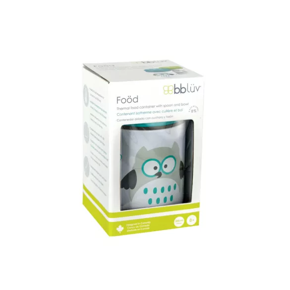 Bblüv Foöd termosz kiskanállal - kék