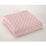 Mora BOBLER L86 pléd 80*110 04 pink -dobozos