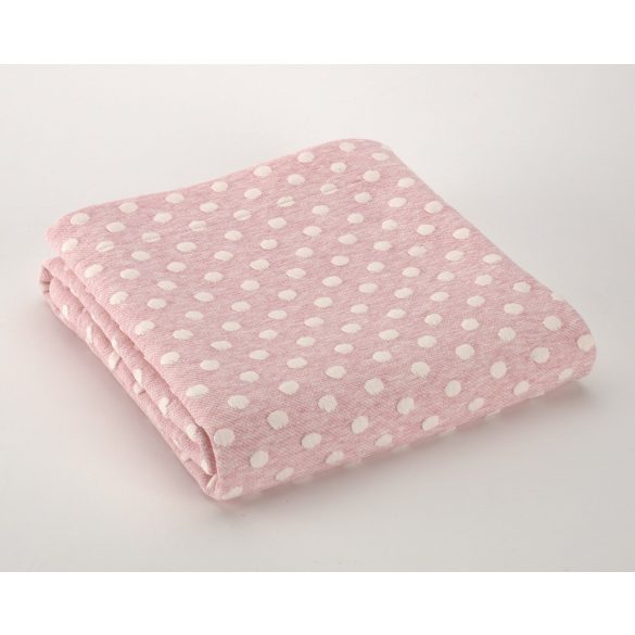 Mora BOBLER L86 pléd 80*110 04 pink -dobozos